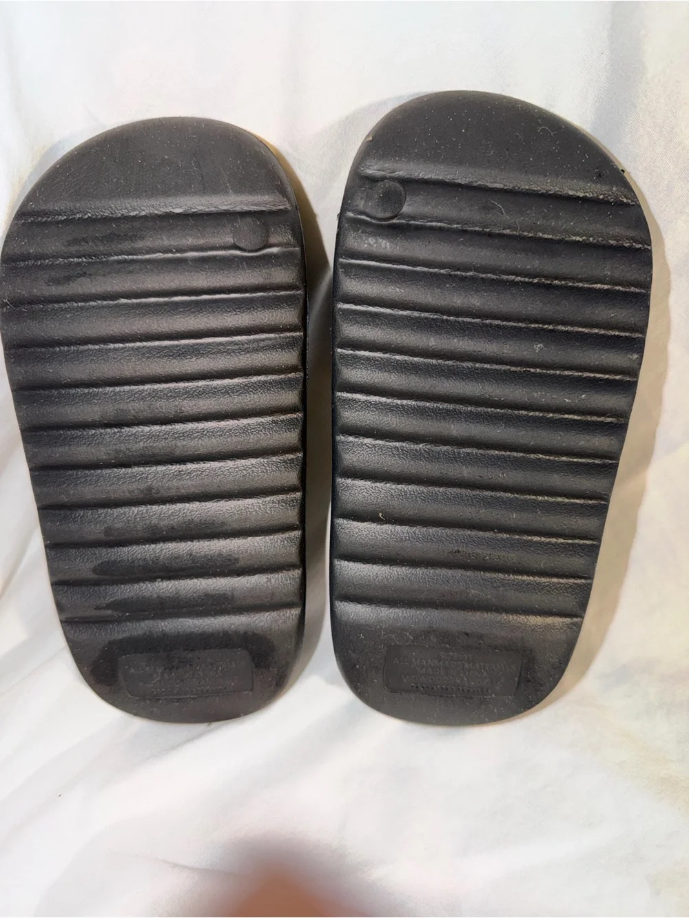 Men's Black Slip-On Comfort Slides